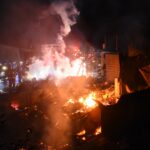 久米南町で発生した住宅火災
