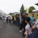 終日長い行列ができていたフード・コレクション会場