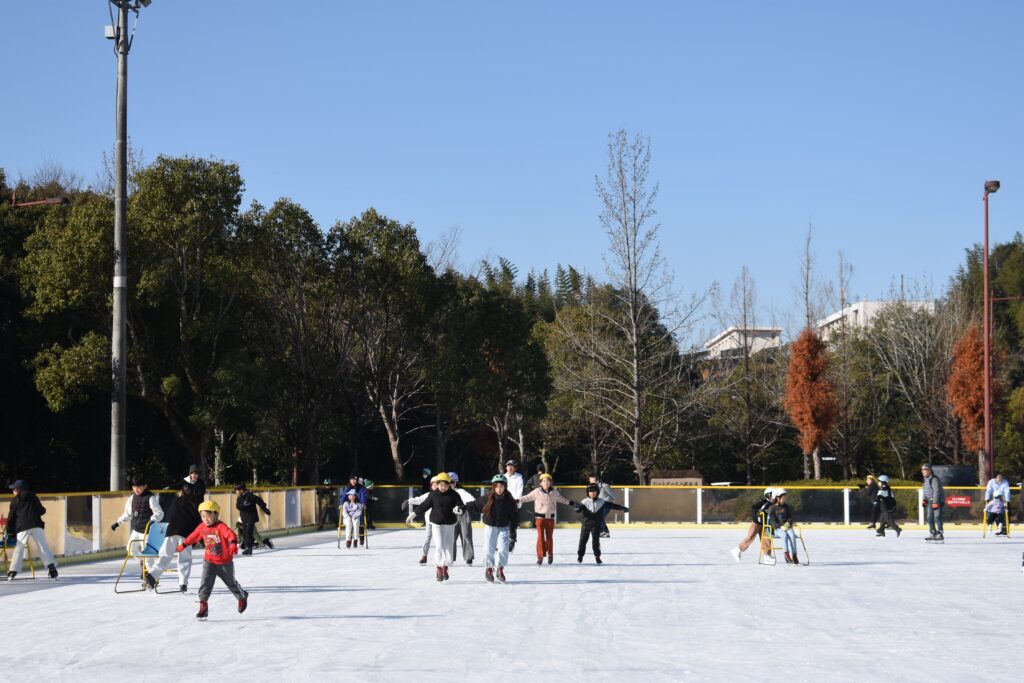 今季の営業を開始した「アイスランド津山」