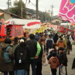 参道に軒を連ねる露店