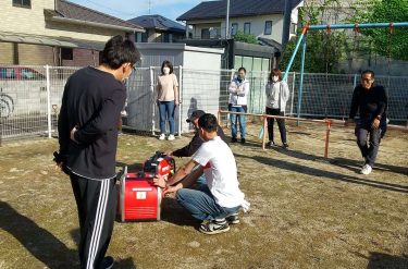 発電機使える？　町内会が防災訓練実施　意識高め「交流よかった」／岡山・津山市
