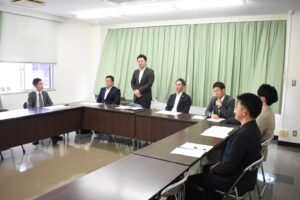 「おもてなしプロジェクト実行委」の初会合=岡山県津山市で