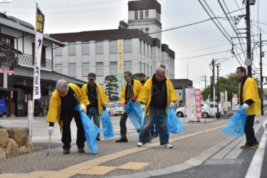 市内5ライオンズクラブ合同清掃奉仕を実施　「世界ライオンズ奉仕デー」にあわせ／岡山・津山市