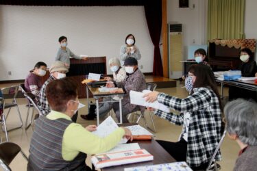連合町内会久米支部、地域内寺院の協力でマスクを作製／岡山・津山市