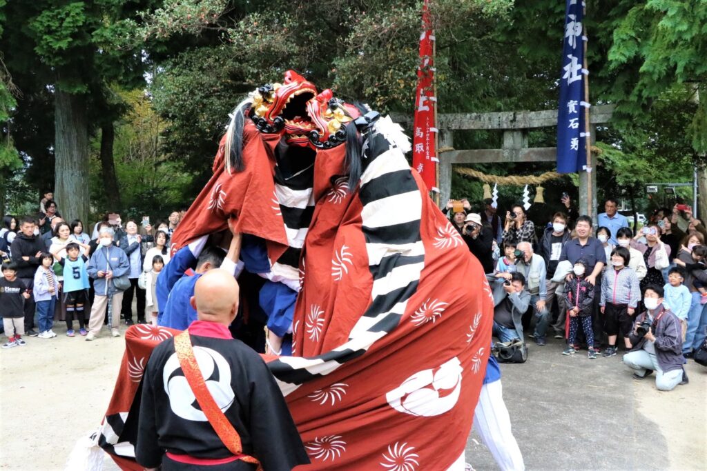 クライマックスの継ぎ獅子