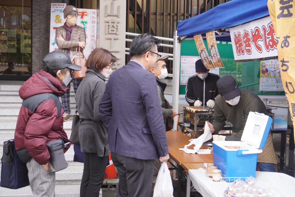 会員事業所による飲食ブース