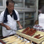 ふっくらと焼き上がったウナギのかば焼き