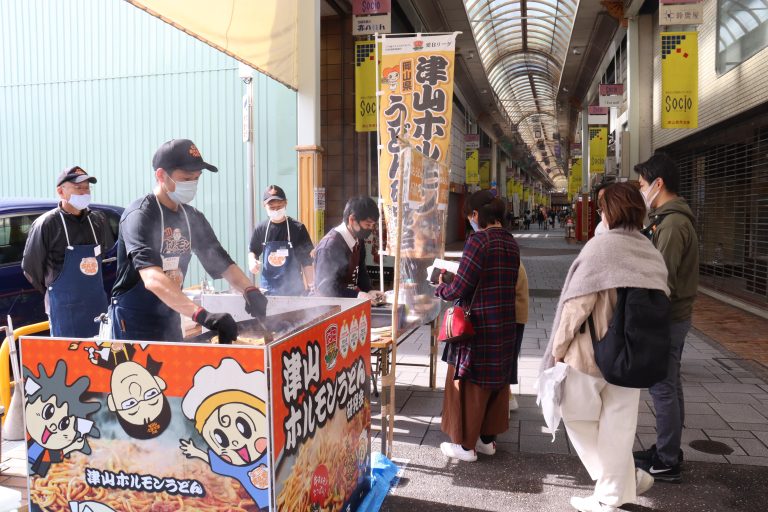 美作地域の高校生が企画・運営、第２回県北のうまいもん大集合！が開催