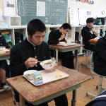 中学生給食に県産和牛使用