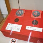 津山藩ゆかりの歴史資料が並ぶ津山郷土博物館