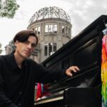 被爆ピアノの演奏を通して平和の願いを伝える活動を続けるジェイコブ・コーラーさん