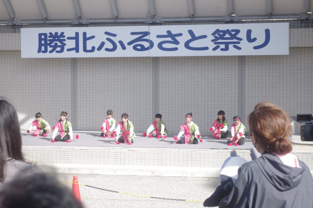 宮坂流子ども銭太鼓「元気ッズひろば」の子どもたち