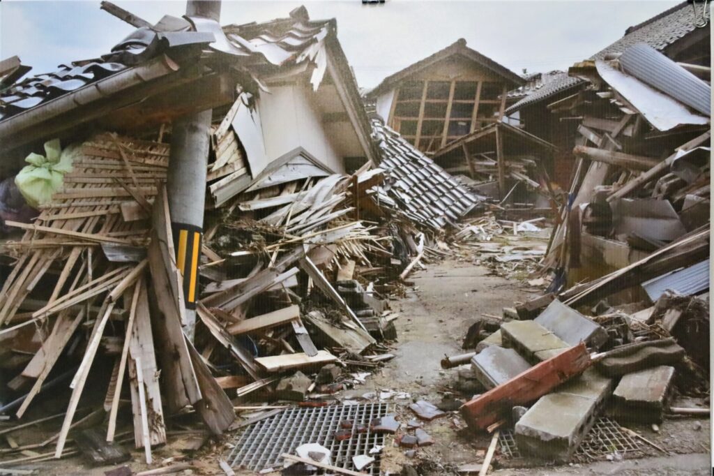 能登半島地震で壊滅した石川県珠洲市の集落