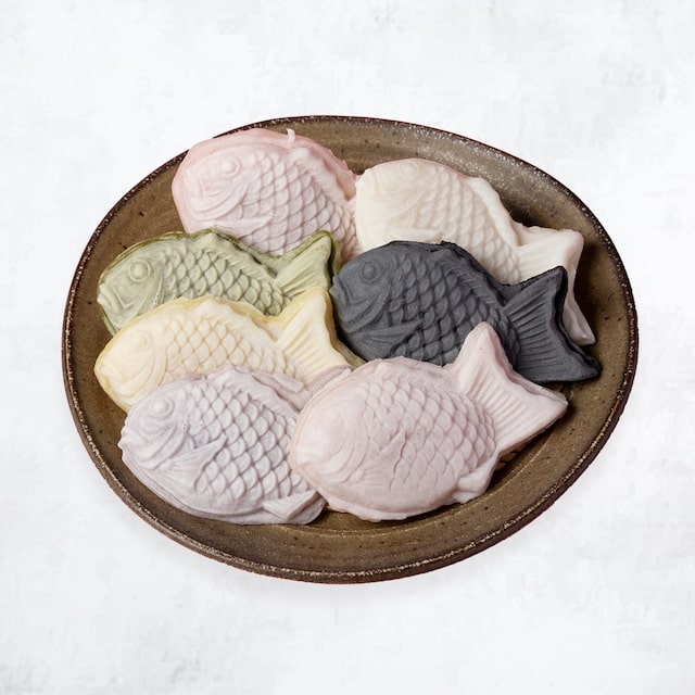あかり餡のたい焼き「勝ち鯛(七福鯛焼)」