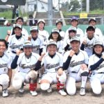 準優勝の中学生チーム・津山クラブ