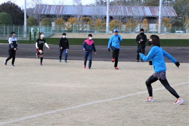 アテネ五輪女子マラソン代表・坂本直子さん（40）のランニング教室