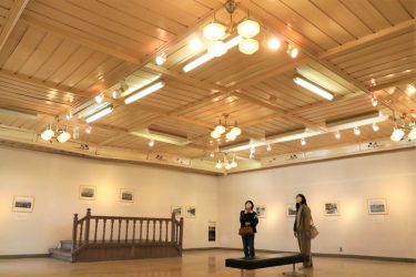 勝央町勝間田、旧勝田郡役所庁舎の内部が一般公開