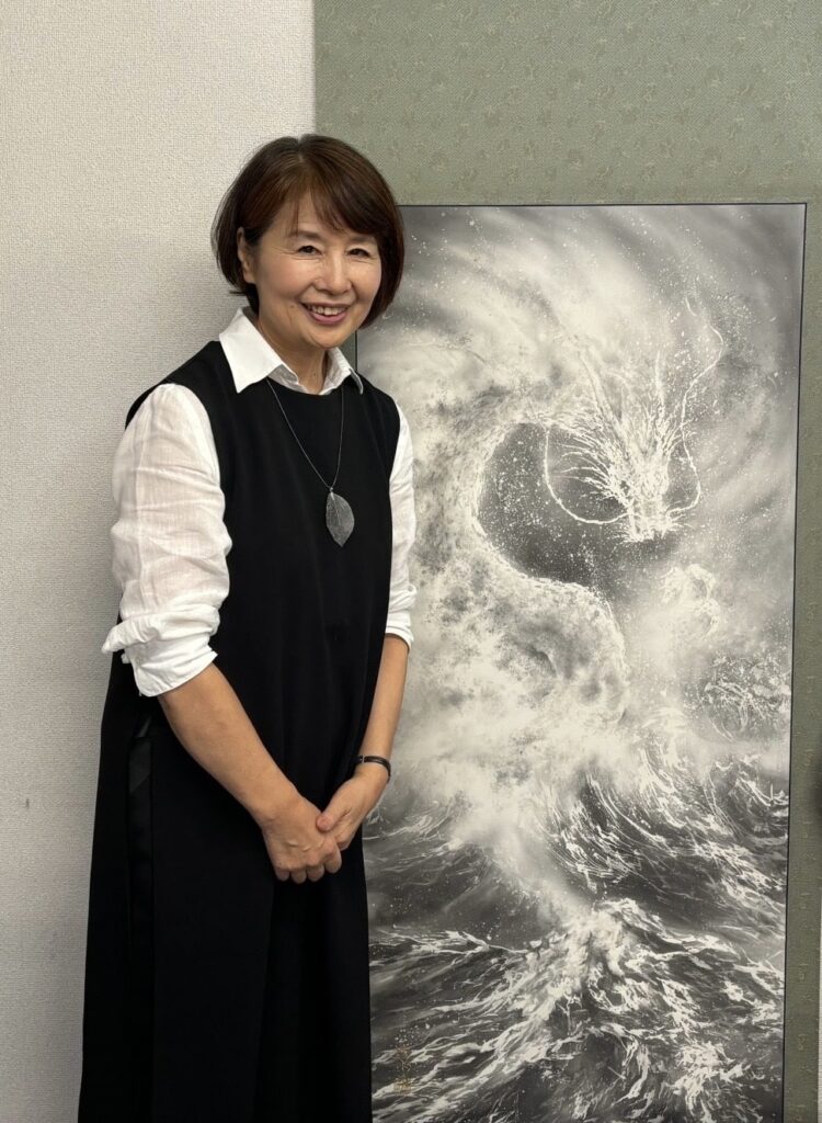 水墨画家、日本墨画協会理事長 松井陽水さん