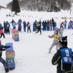 白熱した戦いを繰り広げた雪合戦