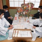 迎春準備徳守神社