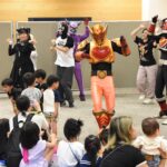 食の大切さを訴えたミマダインヒーローショ―