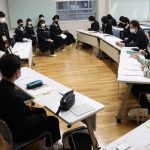 津山西中学校生の「ＳＤＧｓ（持続可能な開発目標）」企画発表会