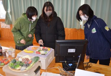 津山東高校食育教室
