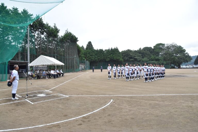 中学生硬式野球チーム「津山ボーイズ」新たな練習場、美咲町藤原の丸山町民グラウンドの整備が完了