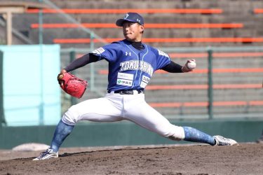 【特集ザ・作州人】四国IL徳島インディゴソックス　勝田悠斗投手／岡山県