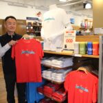 モンベル鏡野店の店内