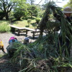 池そうじを行った衆楽園