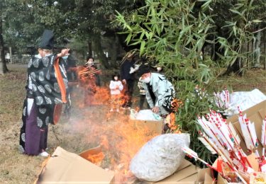 神戸の作楽神社 筆まつり