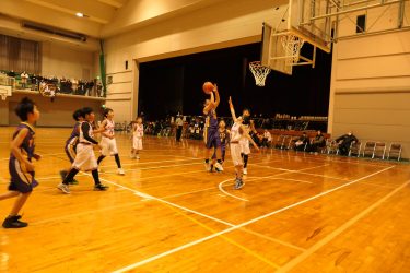 津山市スポ少ミニバス冬季交流大会