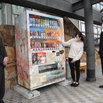 津山市ラッピング自動販売機デザインコンテストのグランプリ作品３点が決まった