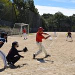 全本旗争奪ソフトボール大会（津山市東部ソフトボール協会主催）、川崎の東部運動公園グラウンドで開かれた