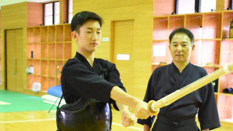 引き技が持ち味の津山西中の原田君