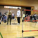 ラダーゲッターを楽しむ参加者