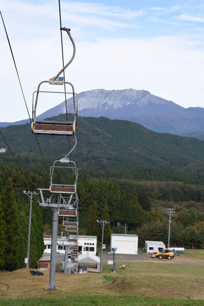 雄大な景色が広がるスキー場