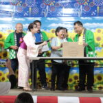 豪華賞品を巡って盛り上がった抽選会