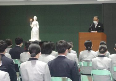 ナースの卵25人入学　看護の道へ「仲間と切磋琢磨」／岡山・津山市