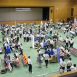 高校生のためのジョブフェア会場の様子