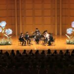 廣幡敦子さんが主宰する「アンサンブル　パストラーレ」によるコンサート=岡山県津山市で