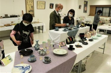 第21回作州の民芸ものづくり展開催中