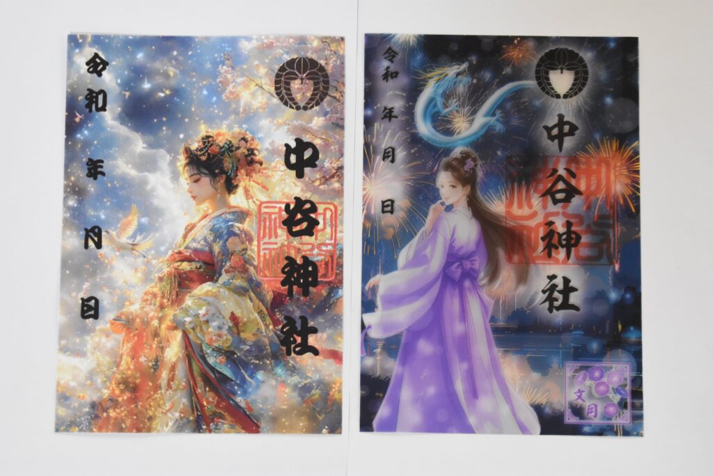 7月限定の「クリア御朱印」と「ＡＩデジタル御朱印」