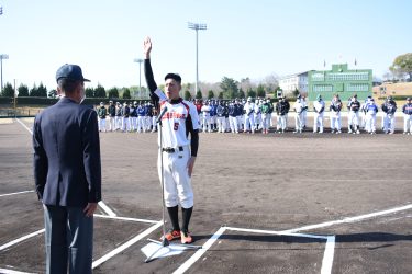 美作地域に球春訪れる　津山野球協会の２０２３年度開幕式 / 岡山県津山市