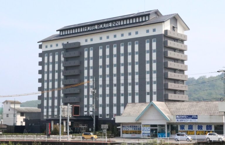 「ホテル ルートイン津山駅前」が７日、横山の旧津山農協跡地にオープン