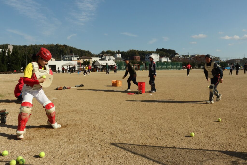 練習に励む参加者